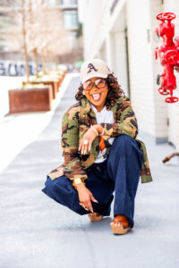 Camo, Curls & Confidence.